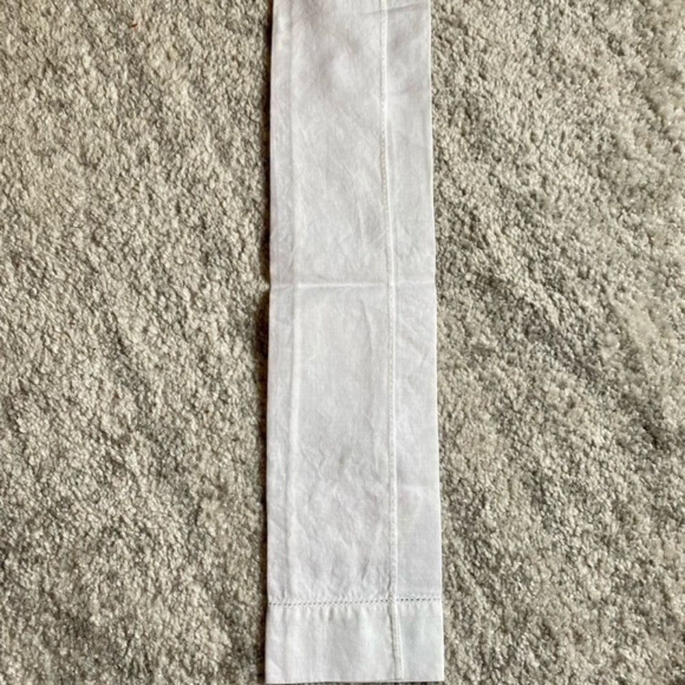 Sandy Clough Embroidered Purse Hand Towel White Easter Spring - Picture 8 of 8